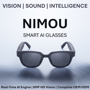 Noise Reduction Smart AI Glasses Audio Eyewear Video Glasses