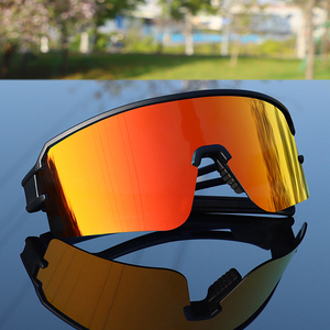 Custom Logo Big Frame Sports Sunglasses TR90 Polarized