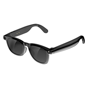 CY01-White AI Smart Glasses Translator 800w 1080p Video IPX5 Polarized Lens